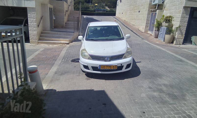 מודעת רכב ניסאן טידה