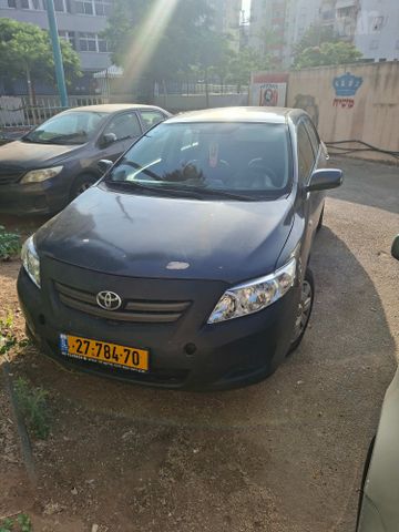 מודעת רכב טויוטה קורולה
