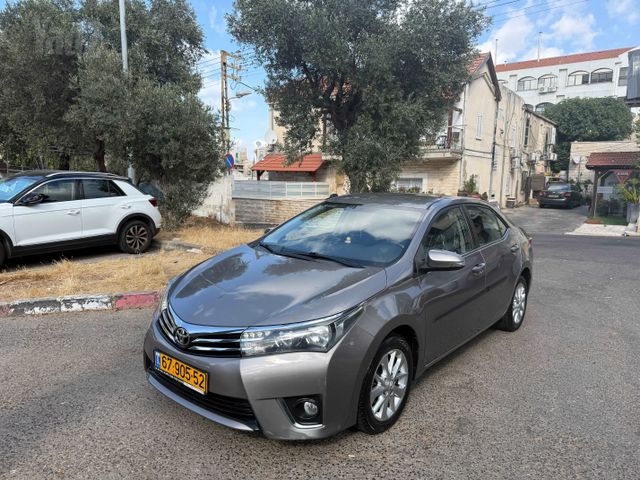 מודעת רכב טויוטה קורולה