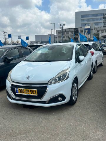 מודעת רכב פיג'ו 208