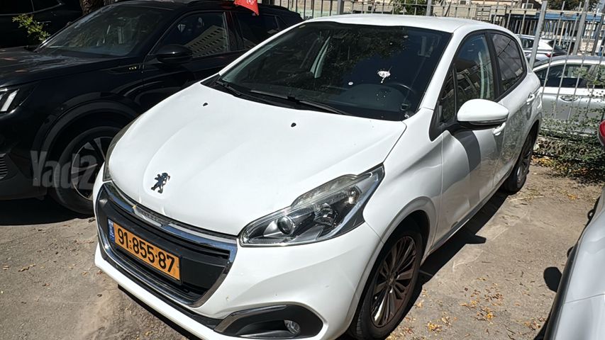 מודעת רכב פיג'ו 208