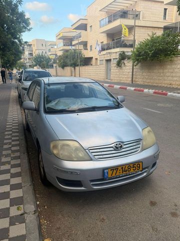 מודעת רכב טויוטה קורולה