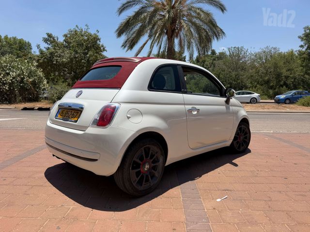 מודעת רכב פיאט 500