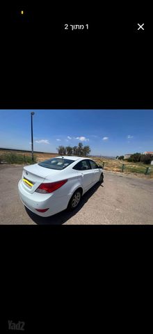 מודעת רכב יונדאי אקסנט i25