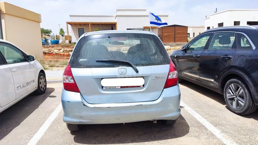מודעת רכב הונדה ג'אז