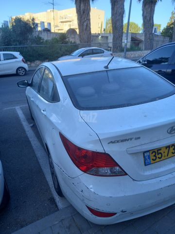 מודעת רכב יונדאי אקסנט i25