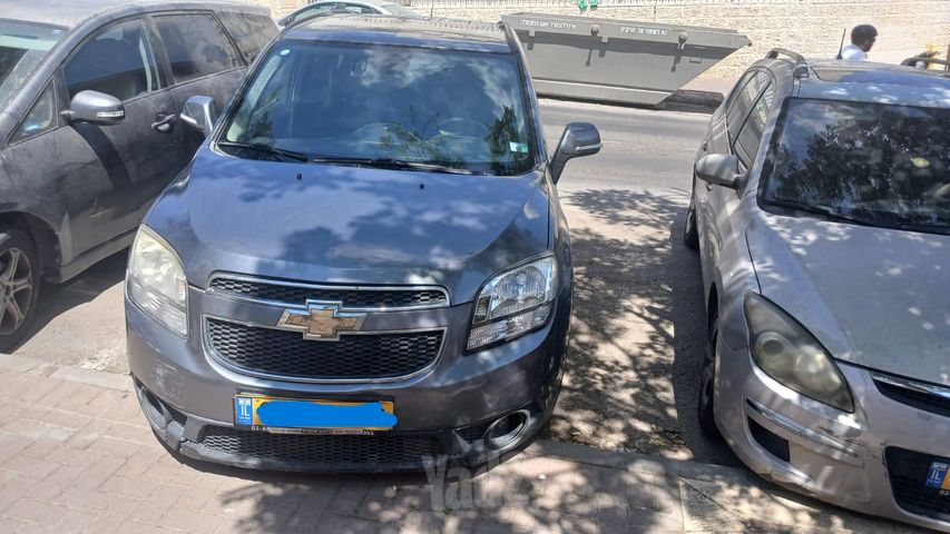 מודעת רכב שברולט אורלנדו
