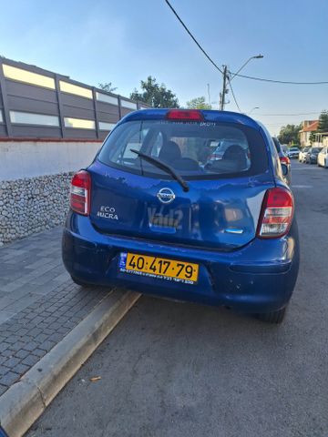 מודעת רכב ניסאן מיקרה