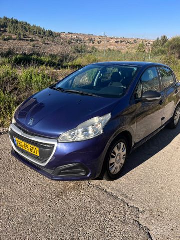 מודעת רכב פיג'ו 208