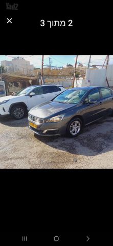 מודעת רכב פיג'ו 508