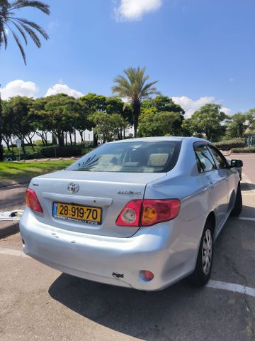 מודעת רכב טויוטה קורולה