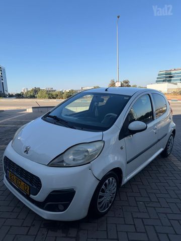 מודעת רכב פיג'ו 107