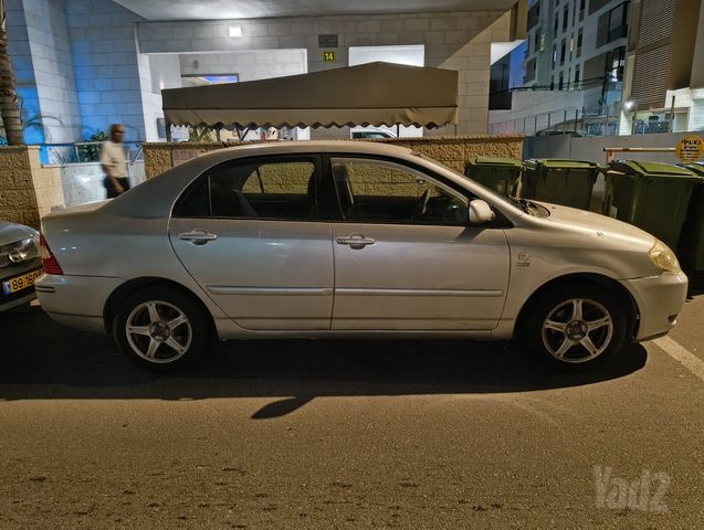 מודעת רכב טויוטה קורולה