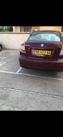 מודעת רכב סוזוקי SX4