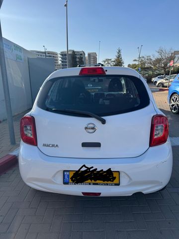מודעת רכב ניסאן מיקרה