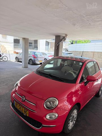 מודעת רכב פיאט 500