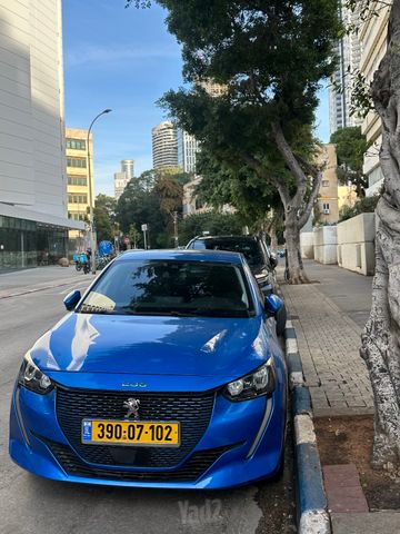 מודעת רכב פיג'ו 208