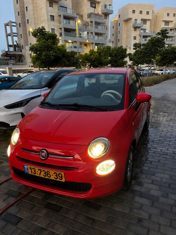 מודעת רכב פיאט 500