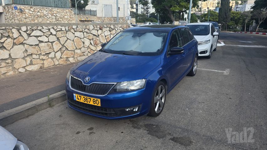 מודעת רכב סקודה ראפיד
