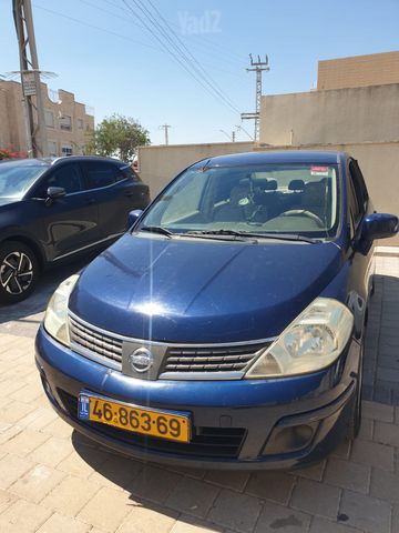 מודעת רכב ניסאן טידה