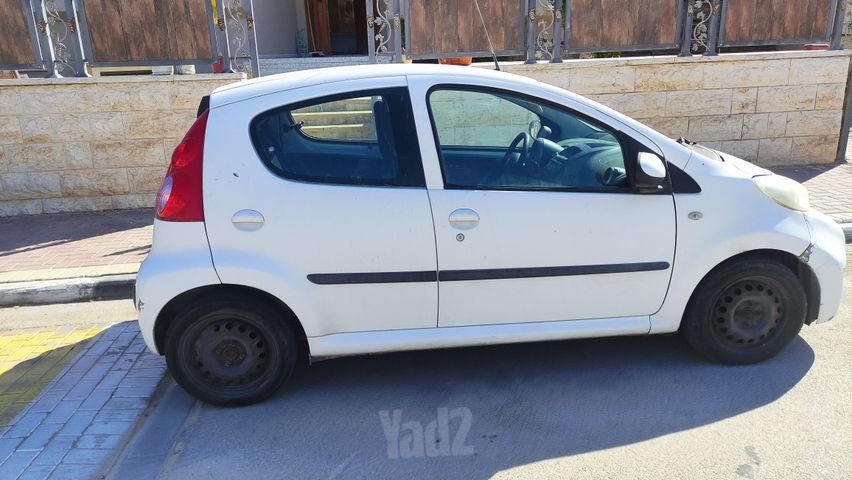 מודעת רכב פיג'ו 107