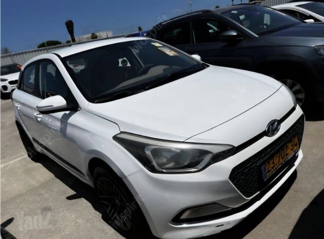 מודעת רכב יונדאי i20