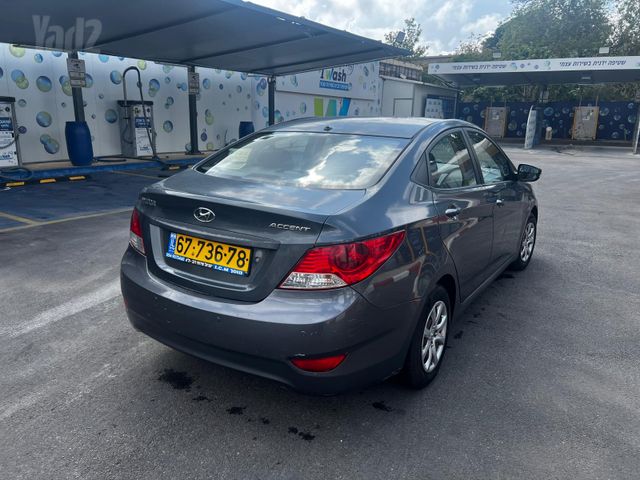 מודעת רכב יונדאי אקסנט i25