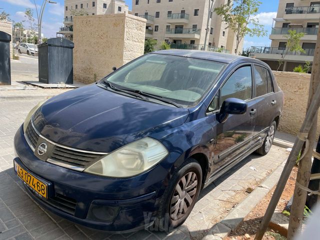 מודעת רכב ניסאן טידה
