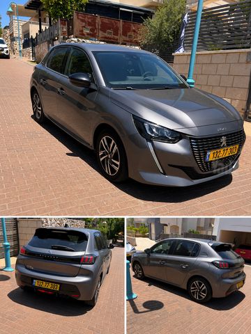 מודעת רכב פיג'ו 208