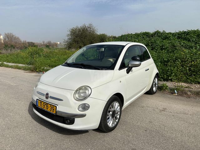 מודעת רכב פיאט 500