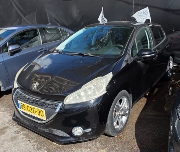 מודעת רכב פיג'ו 208