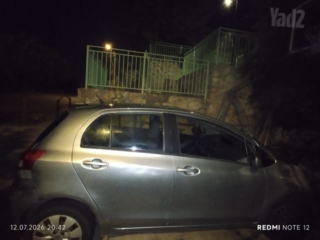 מודעת רכב טויוטה יאריס