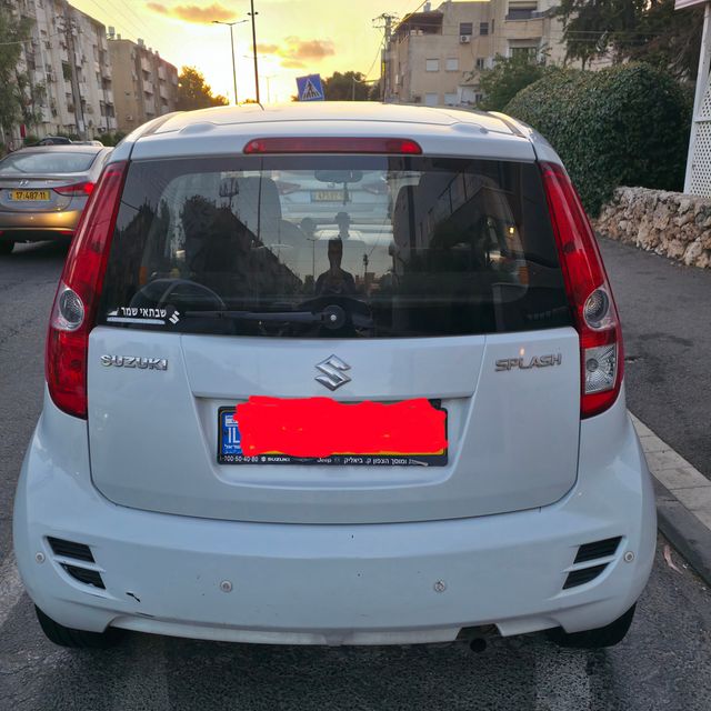 מודעת רכב סוזוקי ספלאש