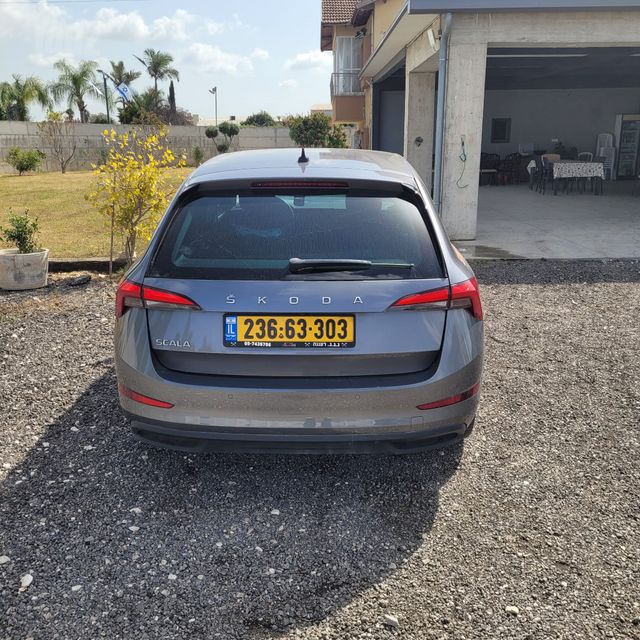 מודעת רכב סקודה סקאלה
