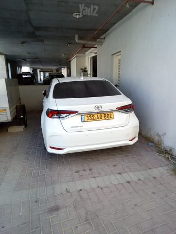 מודעת רכב טויוטה קורולה
