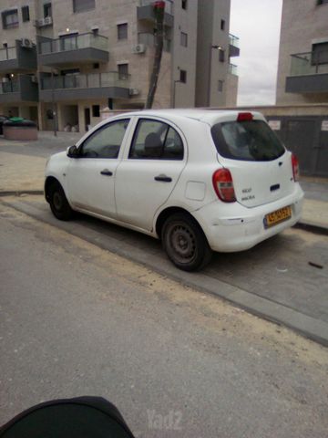 מודעת רכב ניסאן מיקרה
