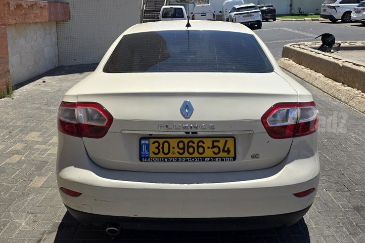מודעת רכב רנו פלואנס