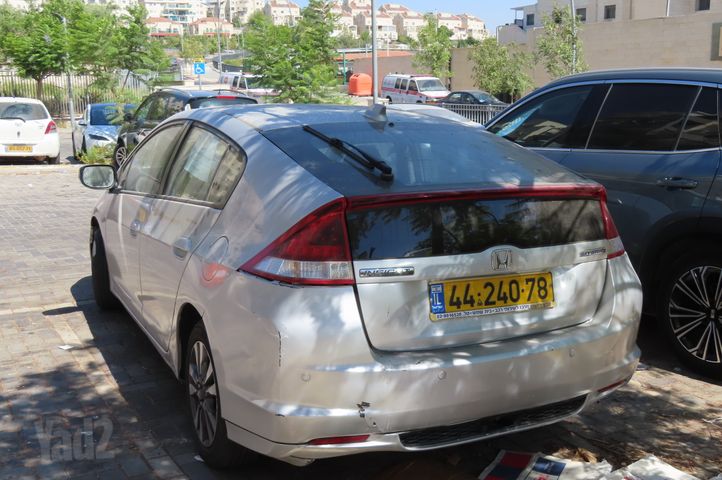 מודעת רכב הונדה אינסייט