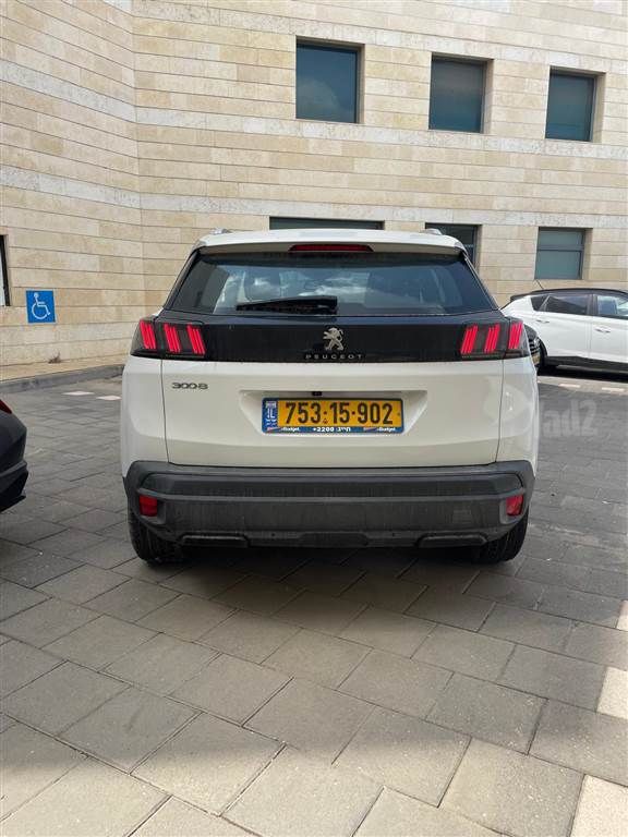 מודעת רכב פיג'ו 3008 1