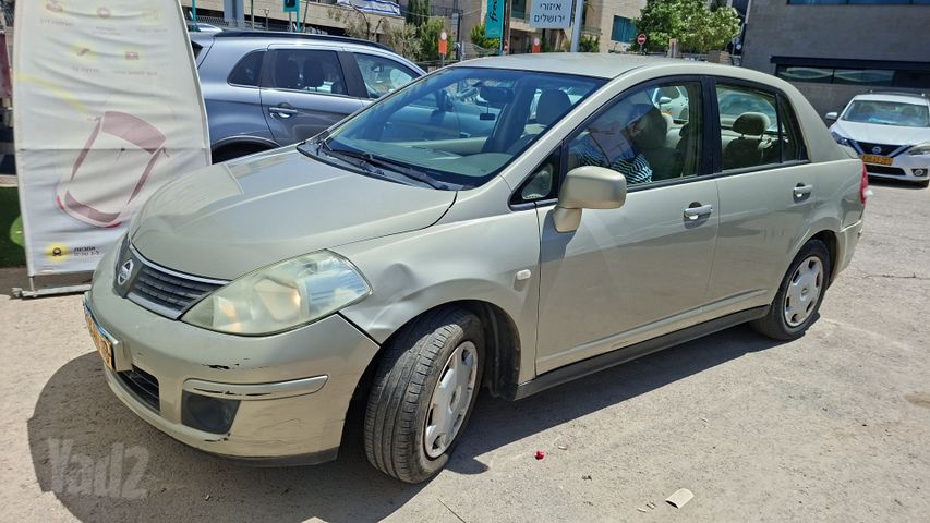 מודעת רכב ניסאן טידה