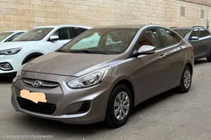 מודעת רכב יונדאי אקסנט i25