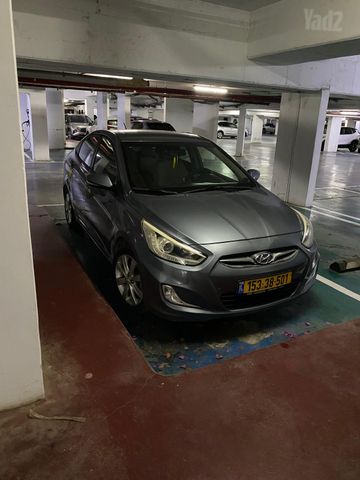 מודעת רכב יונדאי אקסנט i25
