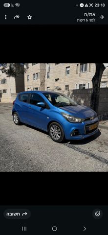 מודעת רכב שברולט ספארק