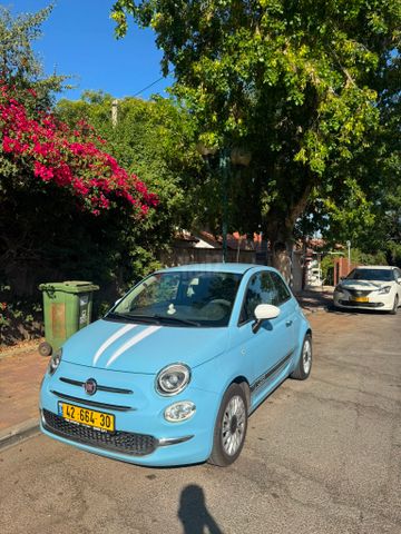מודעת רכב פיאט 500