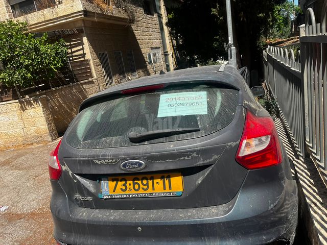 מודעת רכב פורד פוקוס