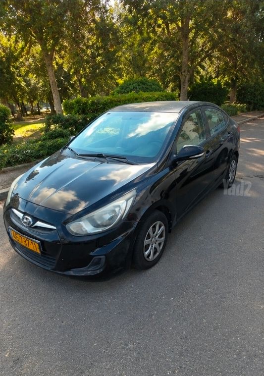 מודעת רכב יונדאי אקסנט i25