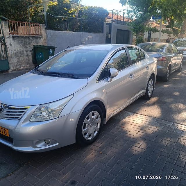מודעת רכב טויוטה אוונסיס