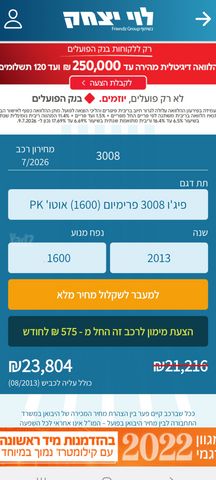 פיג'ו 3008