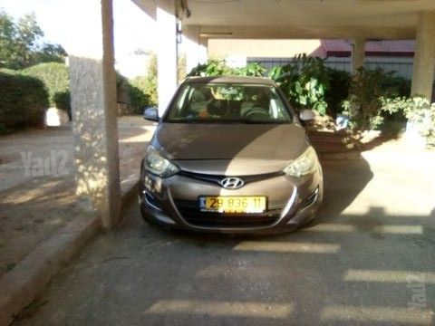 מודעת רכב יונדאי i20