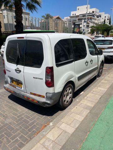 מודעת רכב פיג'ו פרטנר